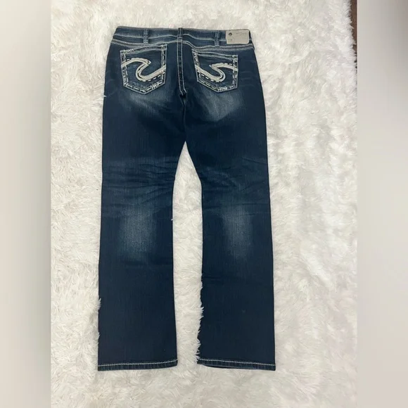 Silver Jeans Women's Blue Boot Cut - Picture 8 of 13